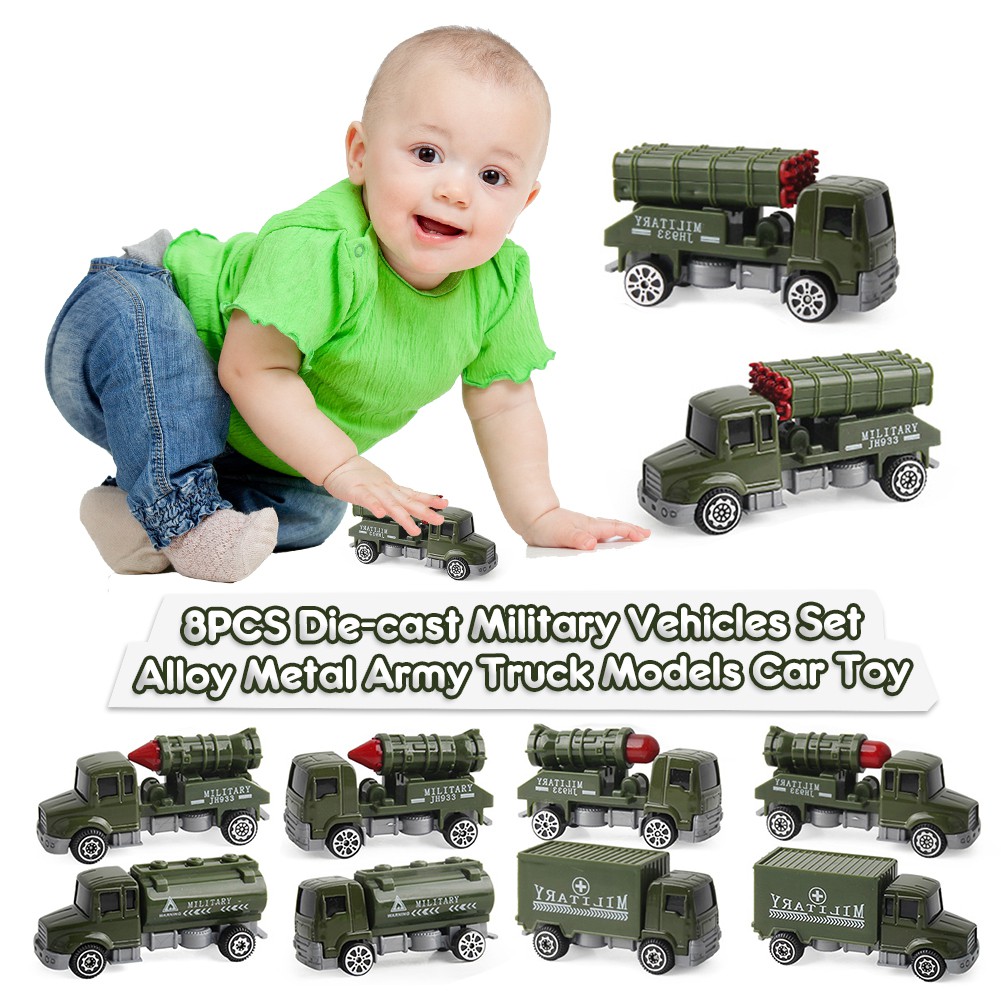 metal military toy vehicles