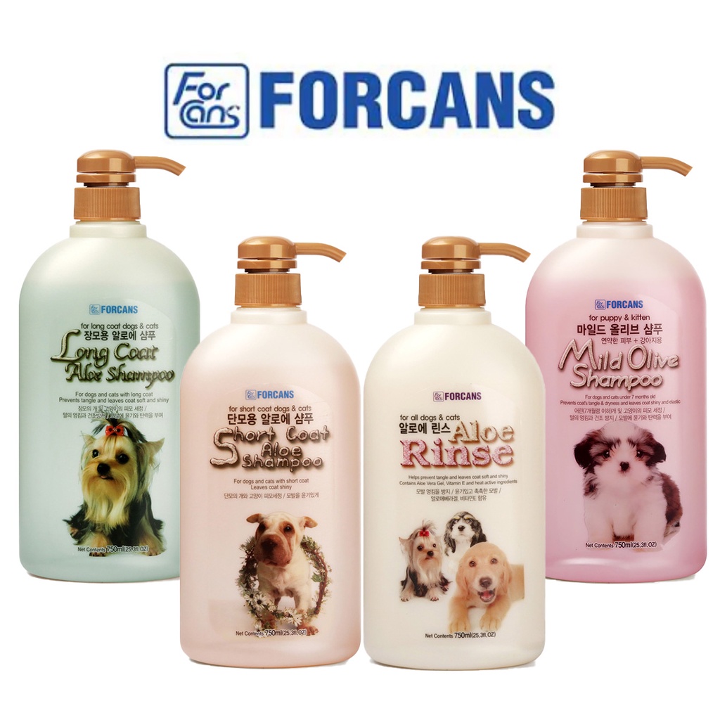 Forcans Forbis Shampoo /Conditioner 750ml for Dogs and Cats Puppy