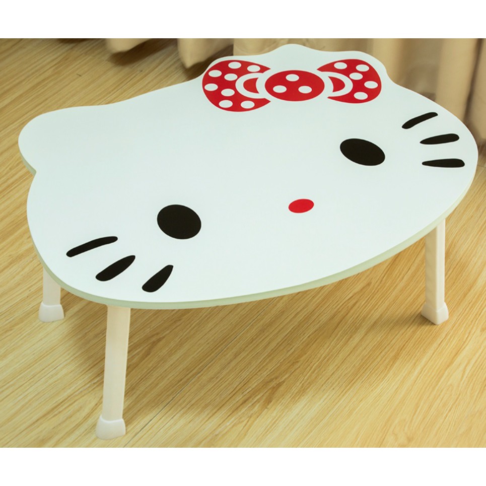 Ready Stock Meja Lipat Kartun Comel Design Panda Kitty Doraemon Kanak Kanak Kids Study Table Cute Cartoon Shape Foldable Shopee Singapore