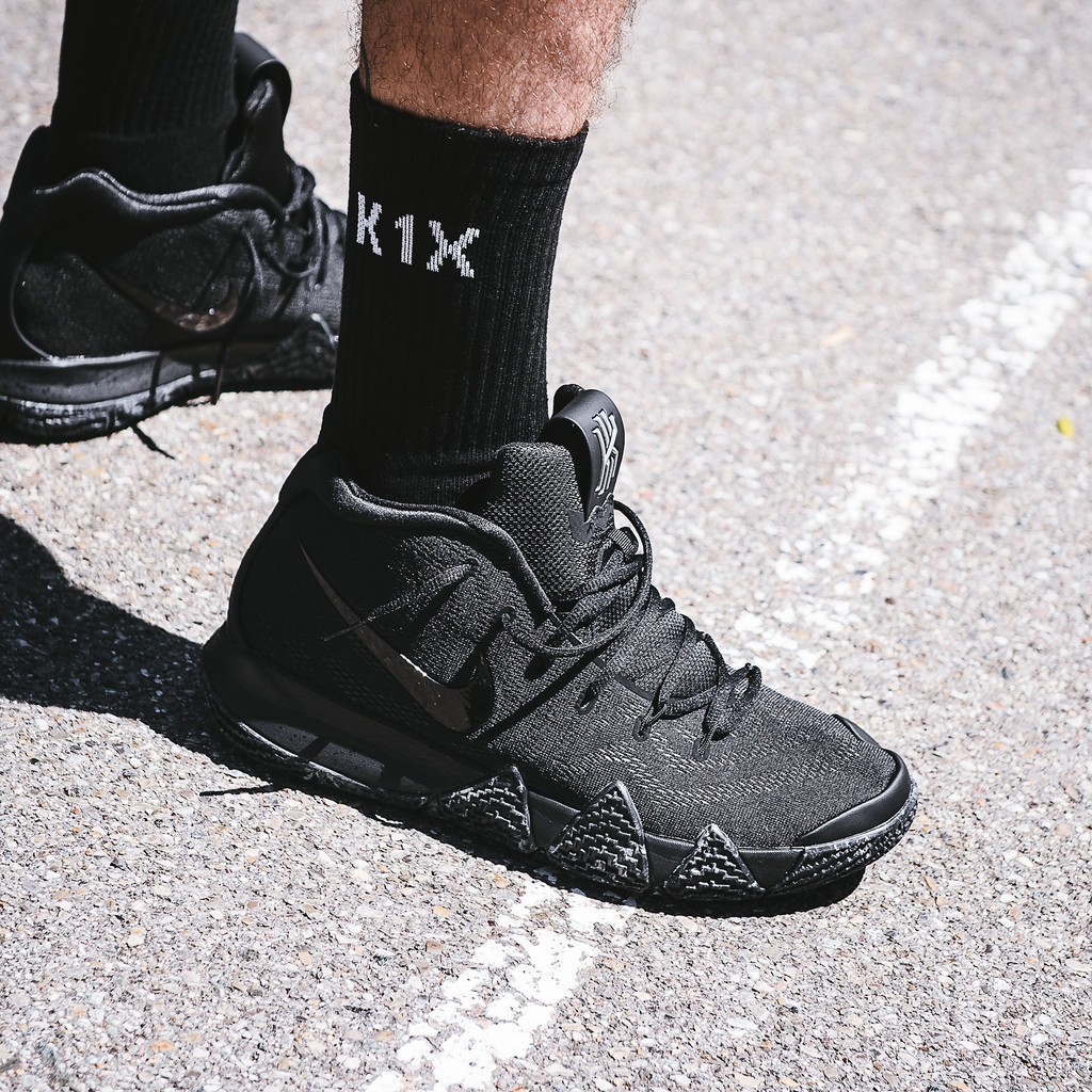 kyrie 4 triple black price