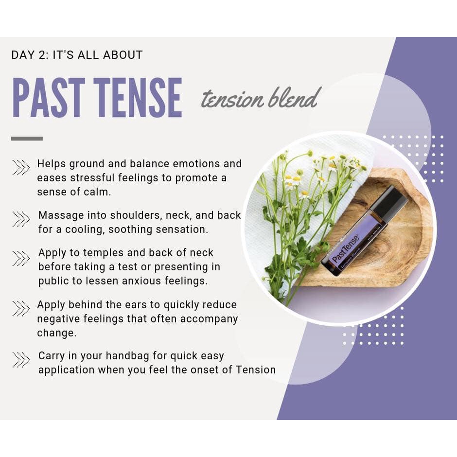 past tense Tension Blend doterra On 10ml~ Help to reduce / stiffness of shoulder etc- | Shopee Singapore