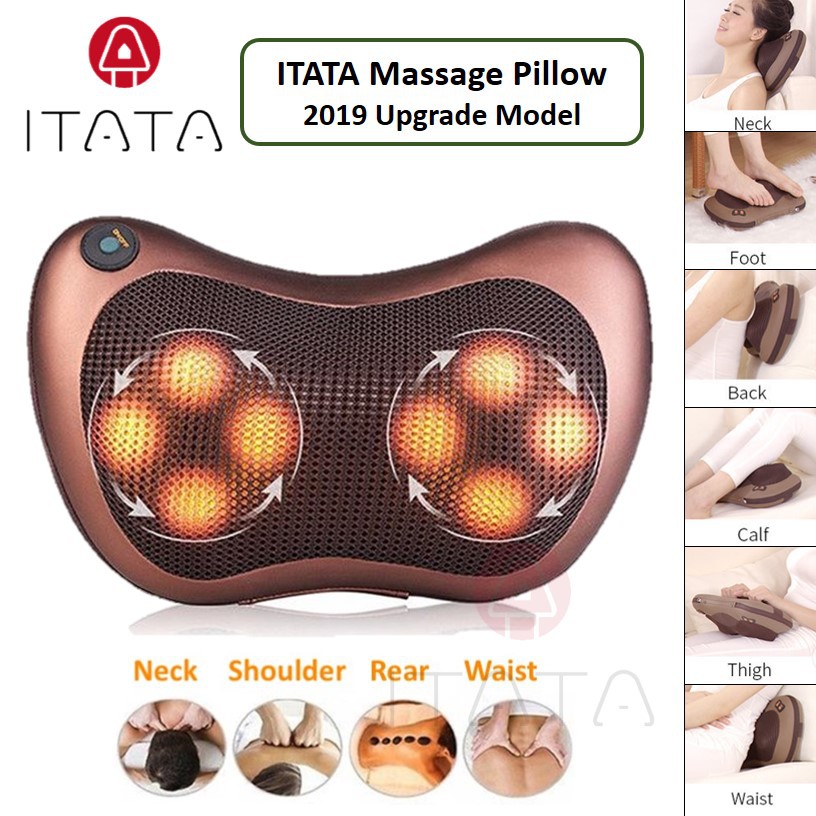 Labello Multifunction Body Cushion Cervical Massage Pillow For Car