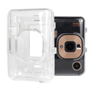 For Fujifilm Instax Mini Liplay Case Clear Plastic Hard Cover