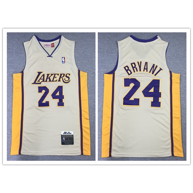 lakers cream jersey