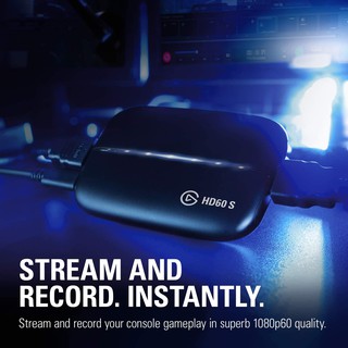 Elgato Hd60 S Streaming 4k60 Passthrough For Pc Ps4 Switch Xbox Mac Hd60s Hd60s Shopee Singapore