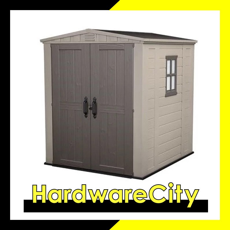 Keter Factor 6 x 6 Outdoor Garden Shed Shopee Singapore