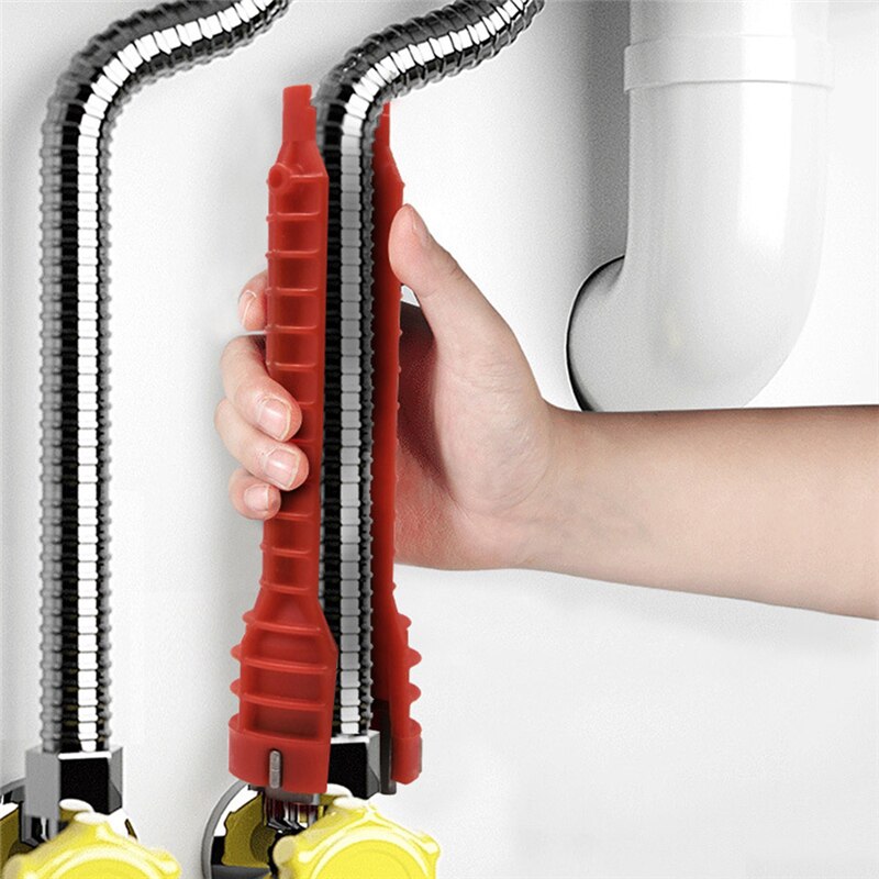 8 in 1 Multi-function Faucet Sink Installer Water Pipe Wrench Spanner BEST Q3O3 