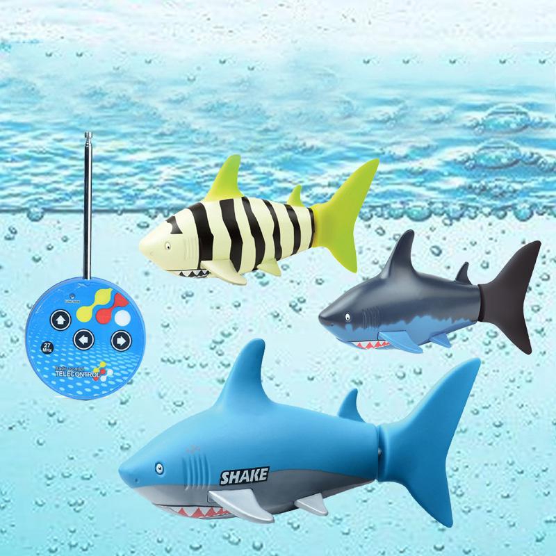 creative remote control inflatable shark toy ball