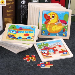[Local Seller] 9 piece wooden jigsaw puzzle #2