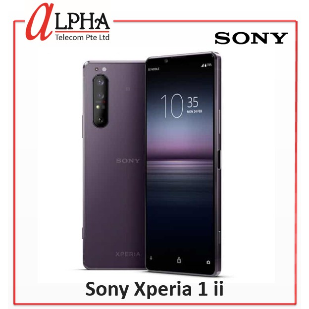 Limited Edition 12gb Ram Sony Xperia 1 Ii 8gb 256gb Dual Sim Global Version Latest Model Shopee Singapore