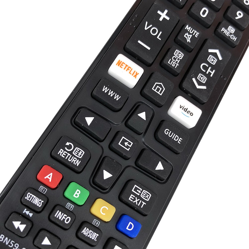 Samsung 4K Smart TV Remote Control BN5901315D Compatible With UA43RU7100W, UA50TU7000