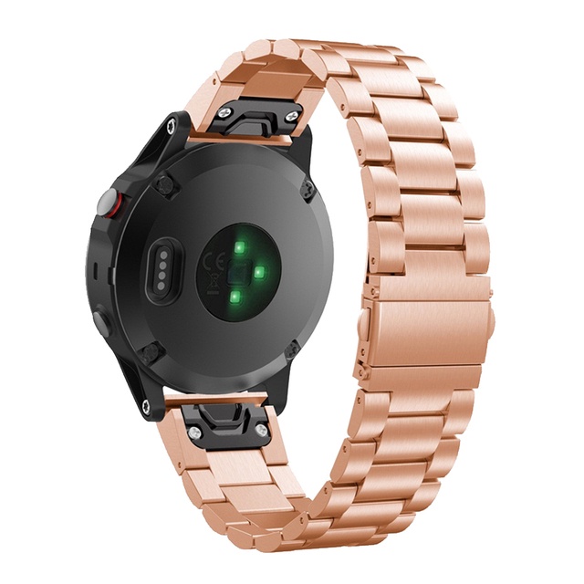 22/26mm Stainless Steel Metal Strap For Garmin Fenix 5 5S 5X plus 6X 6 6S pro 3 HR 935 Band Easy fit Smart watch Accessories