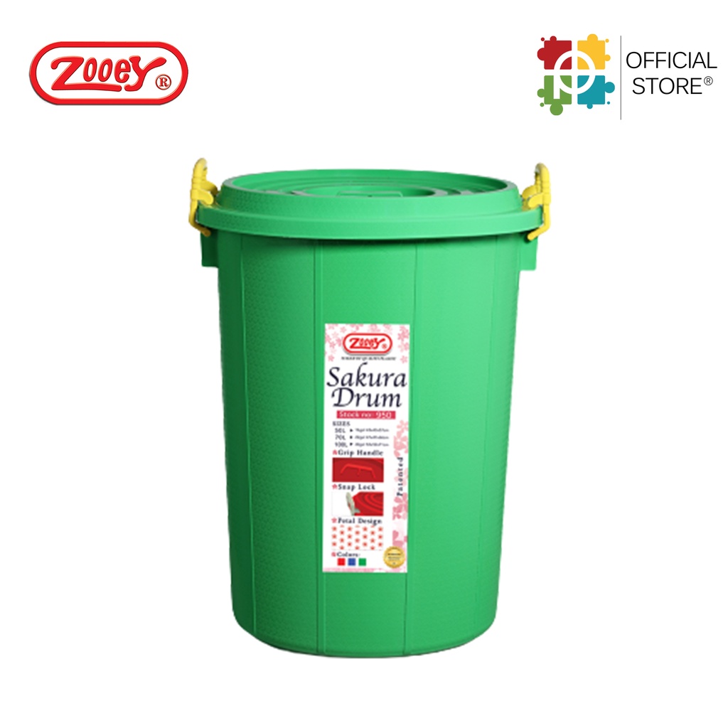 Zooey Sakura Drum/Water Container 100L Stock No. 950-LARGE