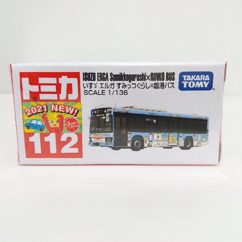 Takara Tomy Tomica Diecast Model Car No112 Isuzu Isuzu Erga Rinko Sumikko Bus