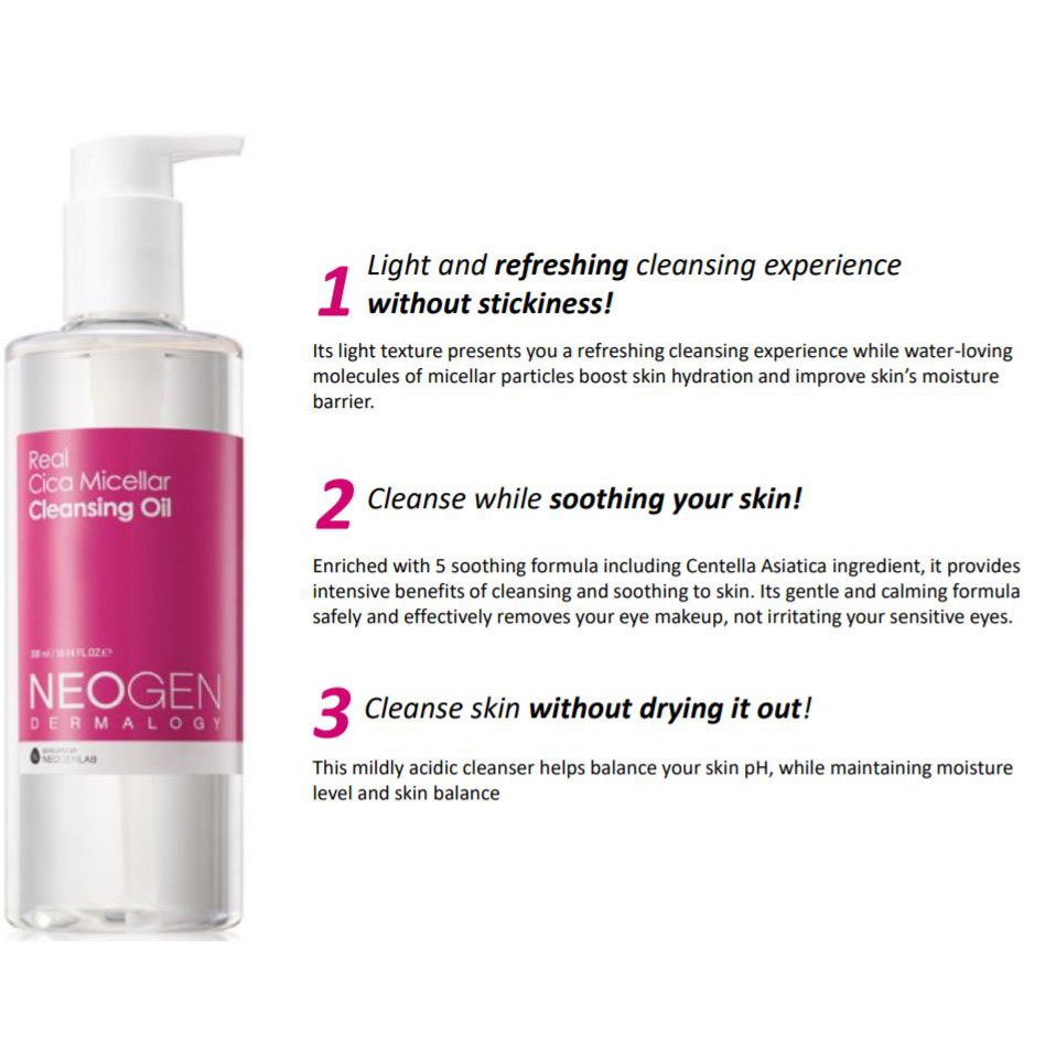 micellar cleansing oil