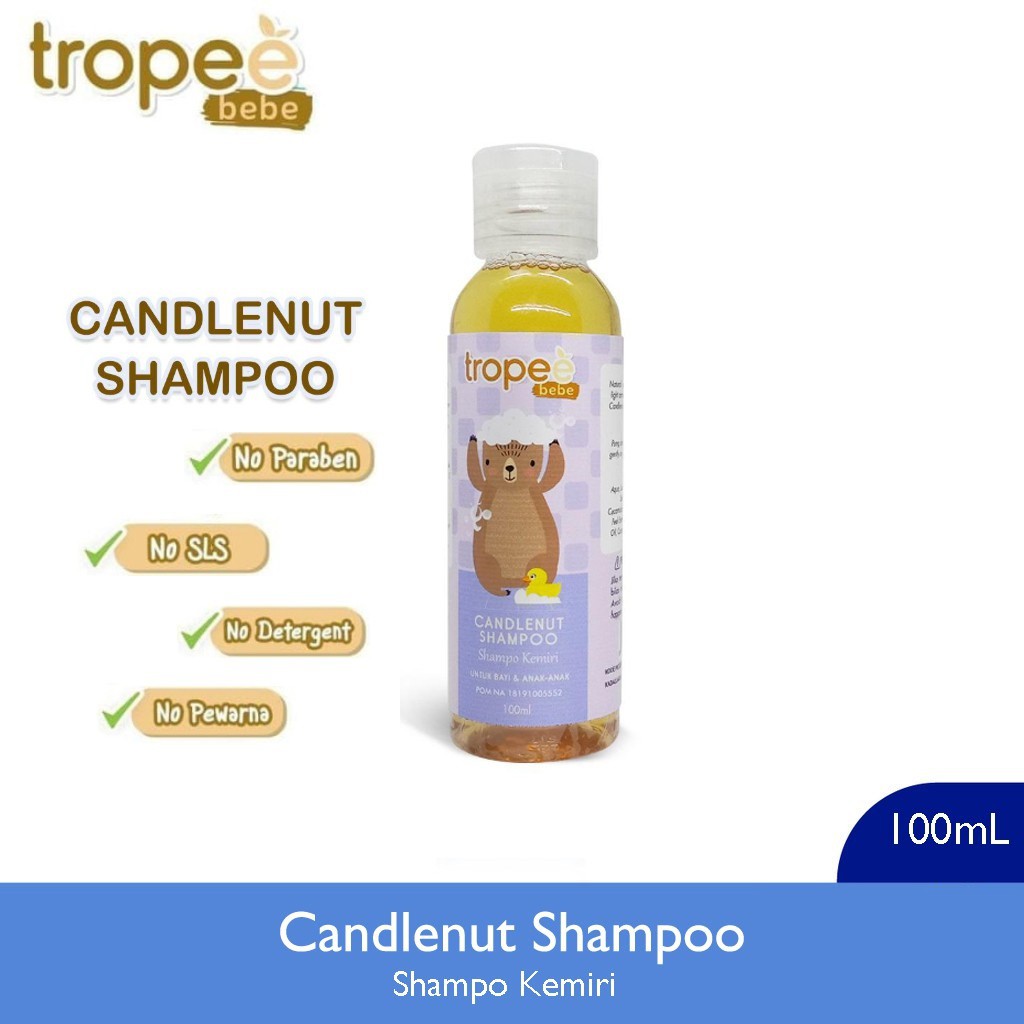 Tropee Bebe Candlenut Shampoo 100ml Shopee Singapore