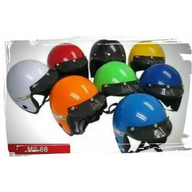 Ms 88 Helmet Original Visor Shopee Singapore