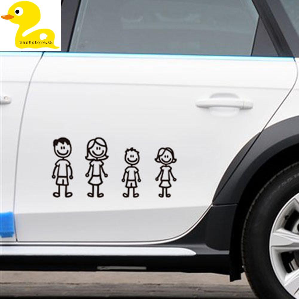 Individualized Car Stickers Cartoon Kids Pattern Funny Style Creative Stickers