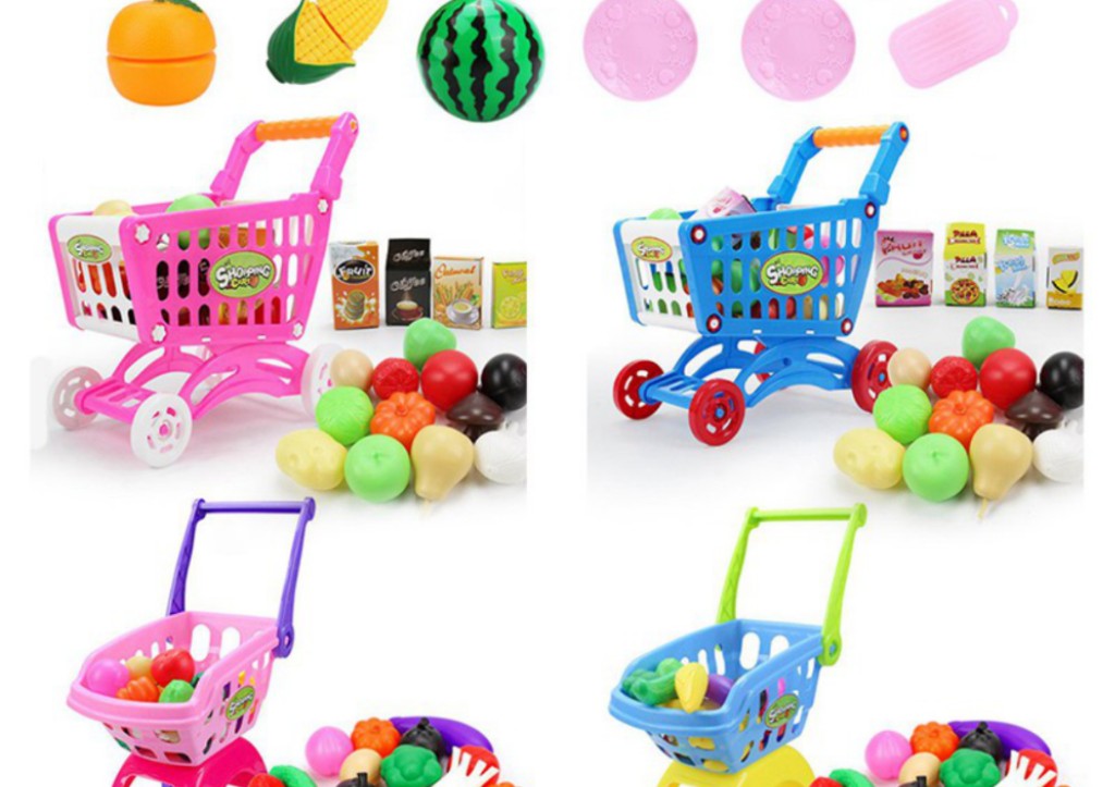 baby shopping cart toy