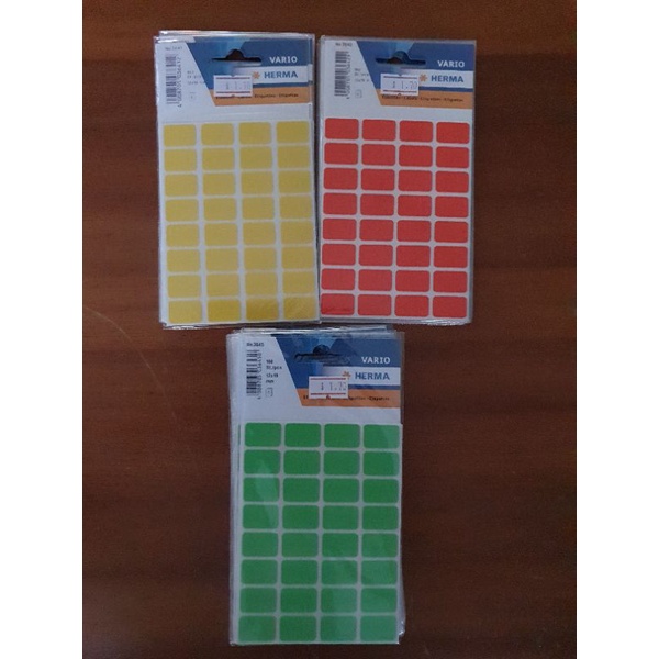 Herma Vario Rectangle Stickers Labels Different sizes | Shopee Singapore