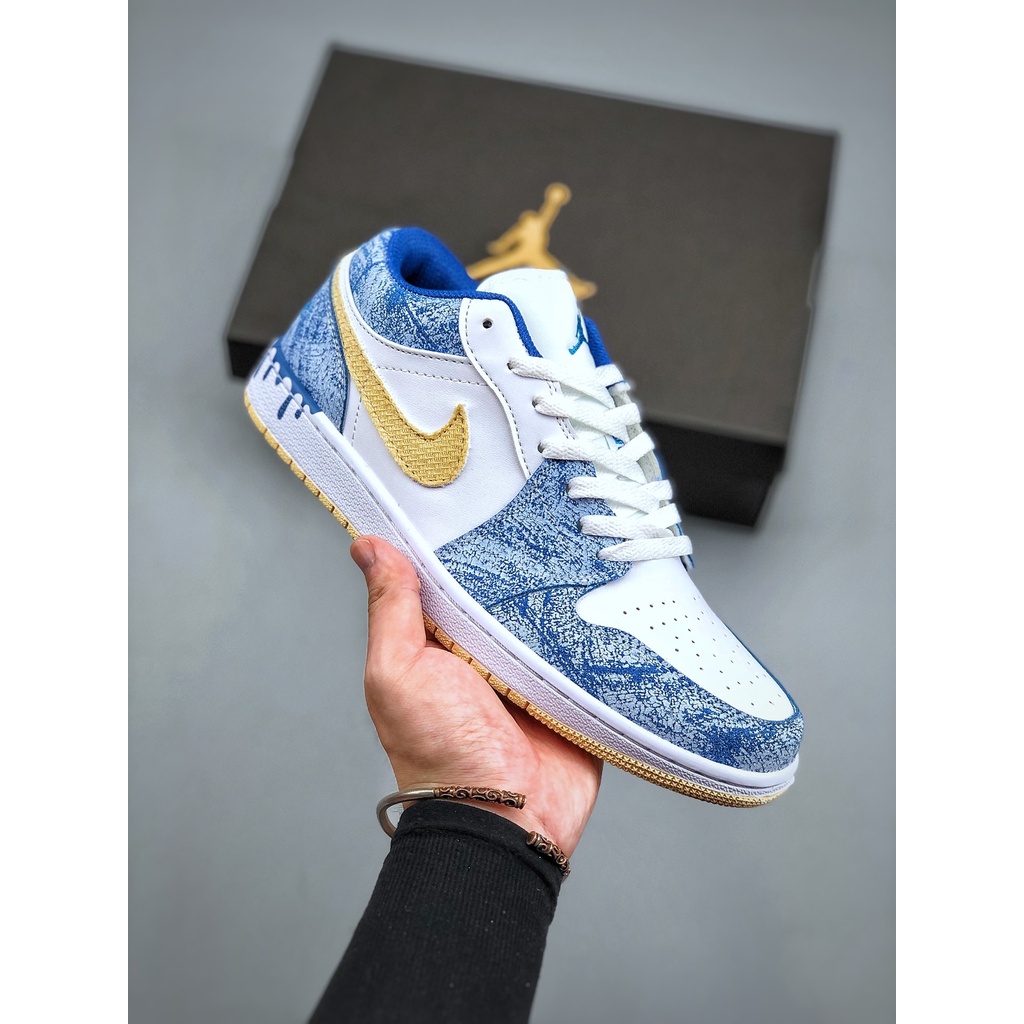aj1 low paint drip