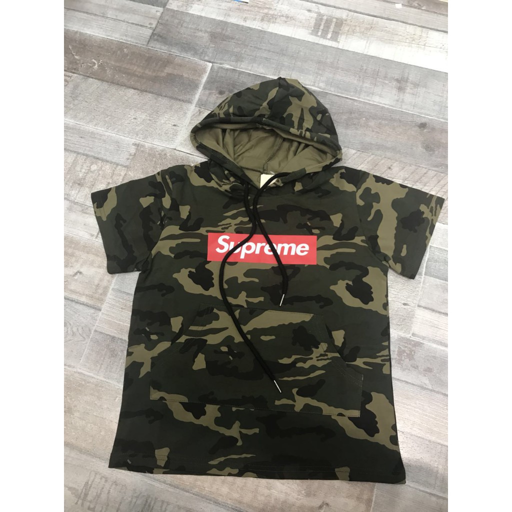 supreme short sleeve hoodie