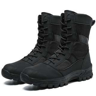 High Top Camouflage Man's Tactical Boots Outdoor Field Training Combat Boots Size 39-45