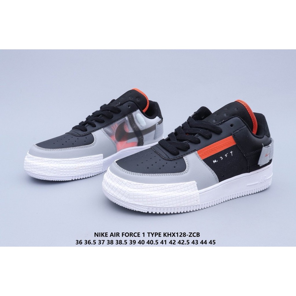 nike grey black white