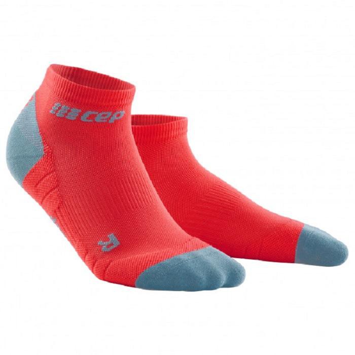 CEP Men's Compression Low Cut Socks 3.0 - Lava/Grey | Shopee Singapore