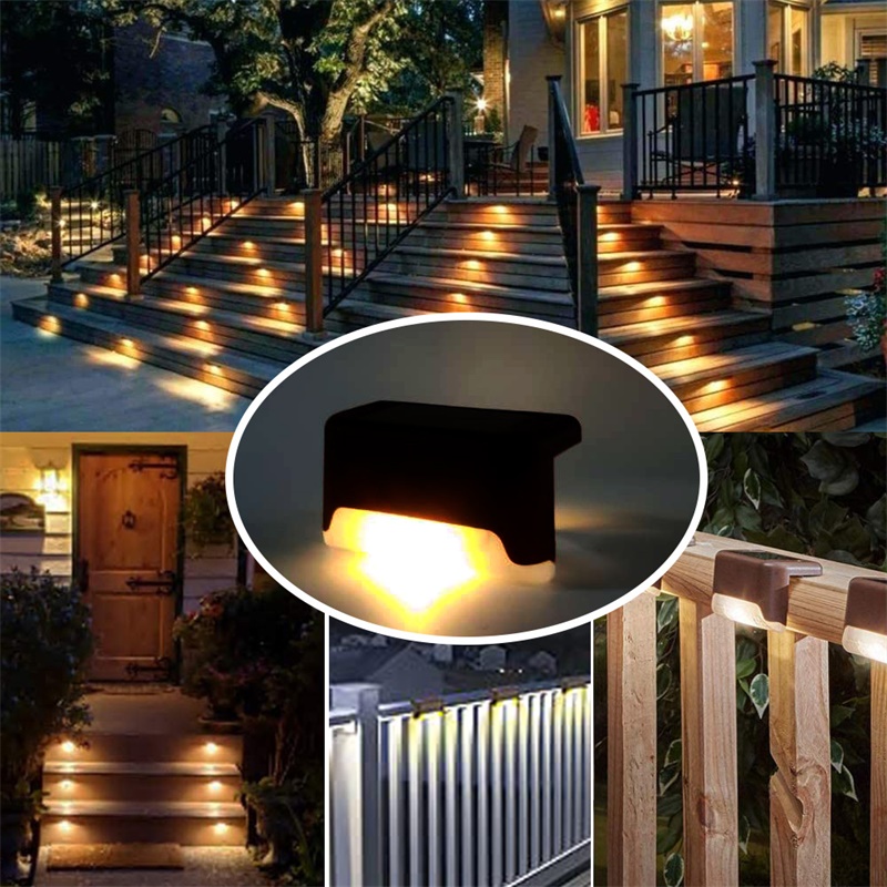 Front Door Landscape 2 Modes Solar Led Waterproof Lighting Outdoor for Patio Winmor Solar Wall Lights Yard 