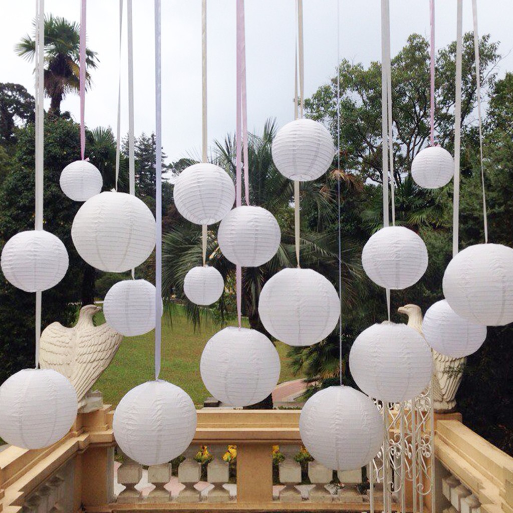 paper lanterns wedding