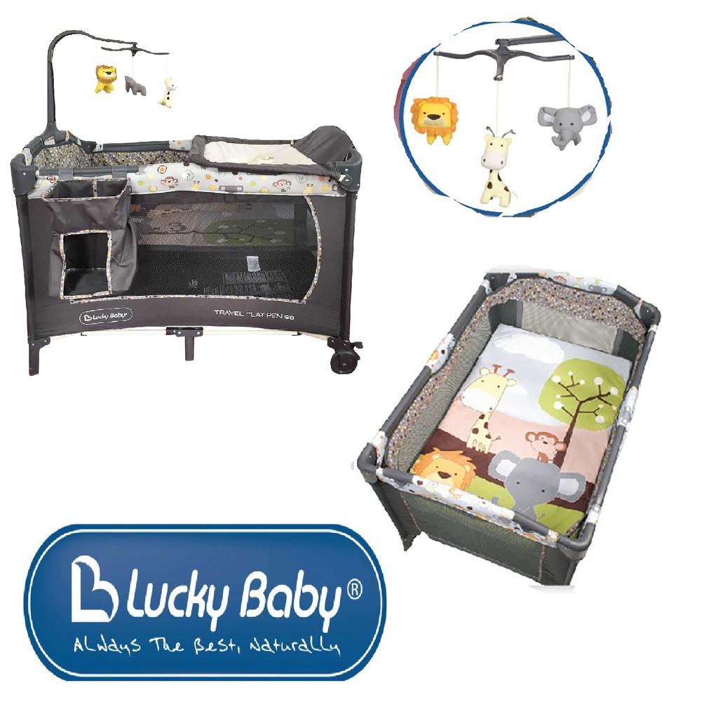 lucky baby s8 travel playpen