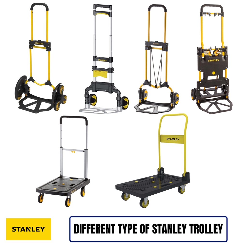 Stanley Foldable Trolley Hand Truck High Quality | Shopee Singapore