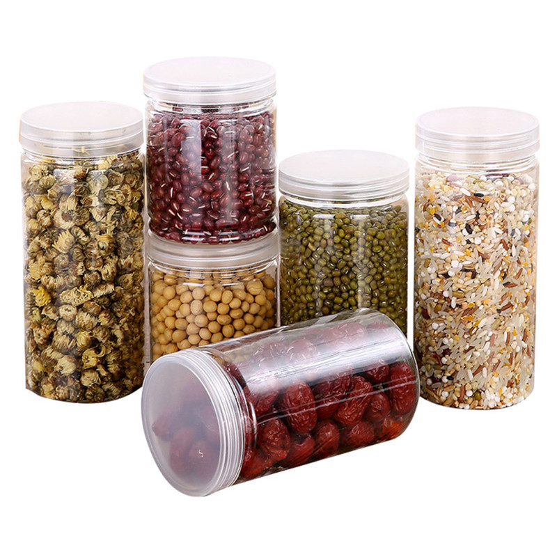 Kitchen Round Plastic Cookie Jar With Colors Cap Plastic Food Storage Box Jar Balang Kuih Balang Raya Choco Jar Shopee Singapore