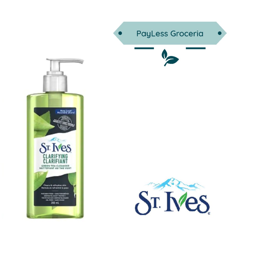 st ives green tea facial cleanser