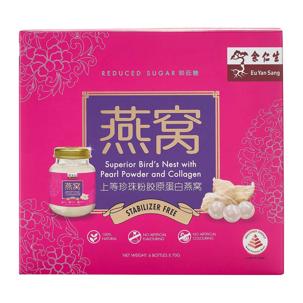 Eu Yan Sang Superior Bird's Nest With Pearl Powder And Collagen