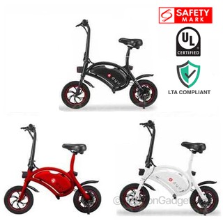 LTA Registered Approved Inspected DYU Seated D1 Electric Scooter (UL2272) Better than Bicycle Bike Ebike PMD PMA