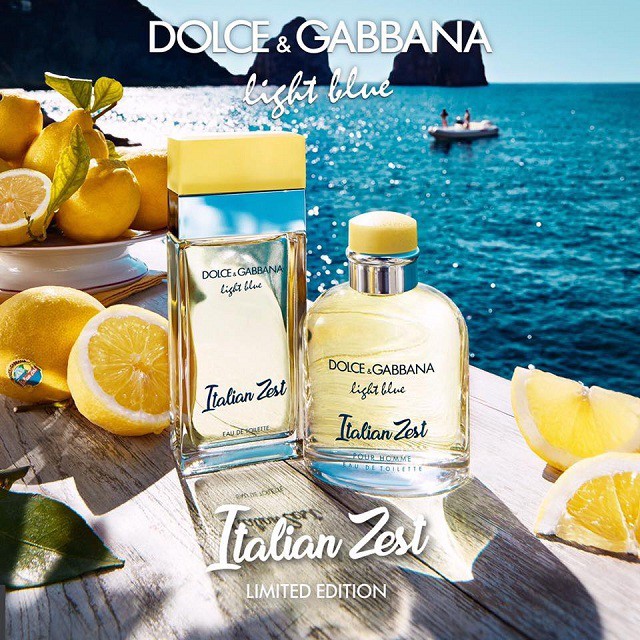 light blue zest dolce gabbana