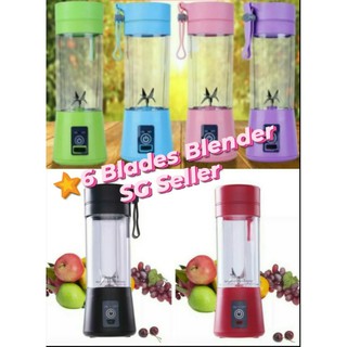 SG🌟 Cheapest 6 Blades Blender Bingo Juicer Mixer Fruit Extractor