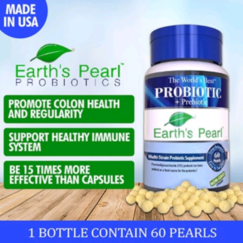 Earth's Pearl Probiotic (USA) Patent Shopee Singapore