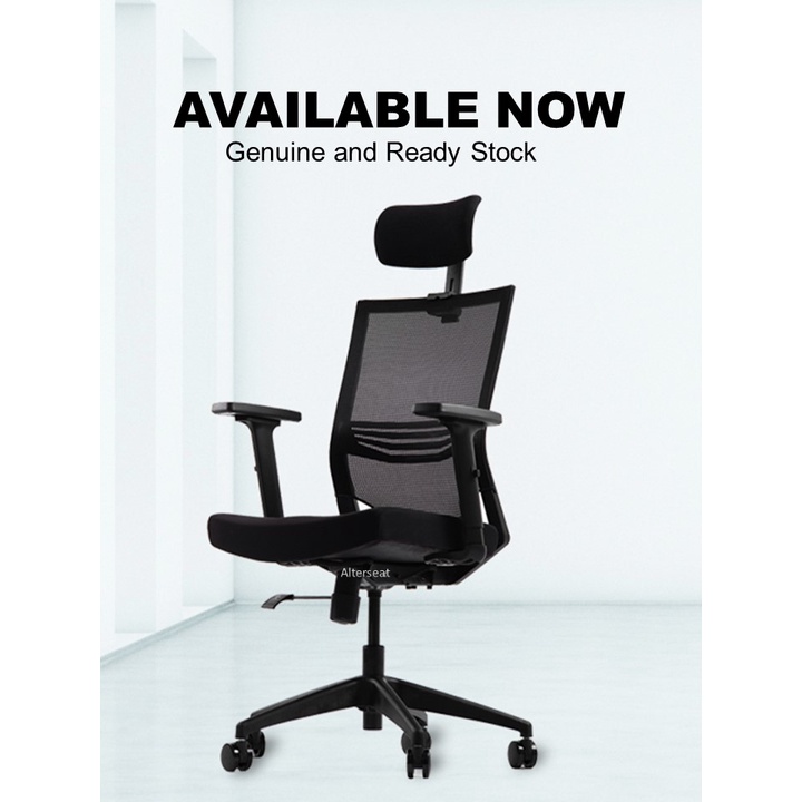 ALTERSEAT KCE170 Mesh Office & Desk Ergonomic Chair Shopee Singapore
