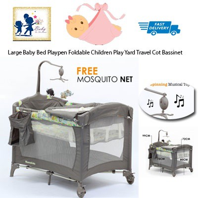 large travel cot