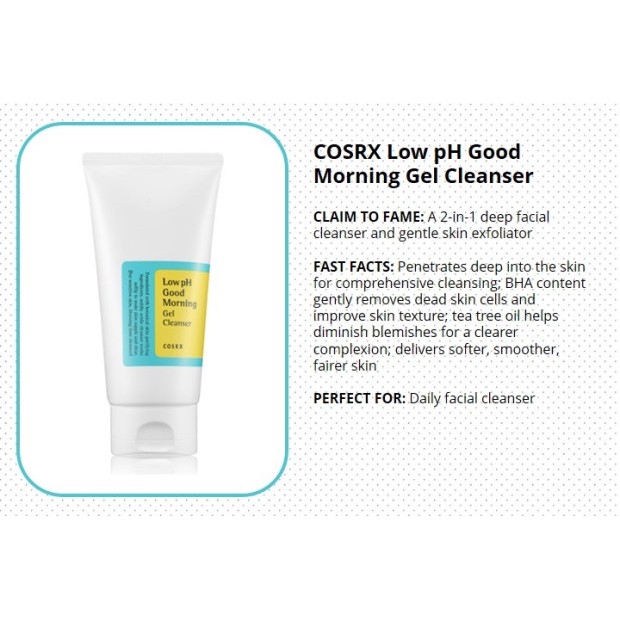 low ph cleanser