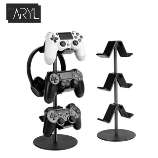 the Aryl™ Controller Stand, Adjustable Game Controller Headset Hanger for All Universal Gaming PC Accessories