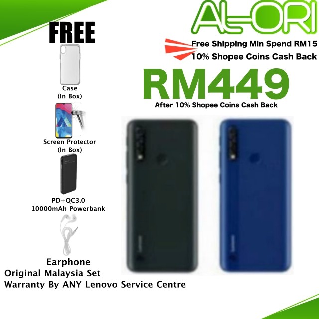 Lenovo A8 2020 4gb 64gb Original Lenovo Malaysia Set Gifts Shopee Singapore