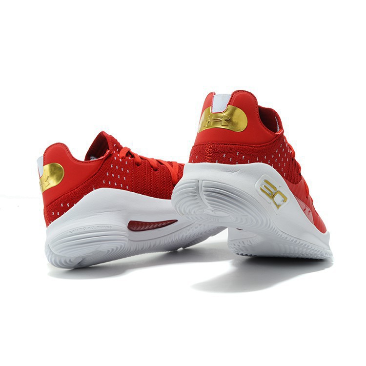 curry 4 shoes red