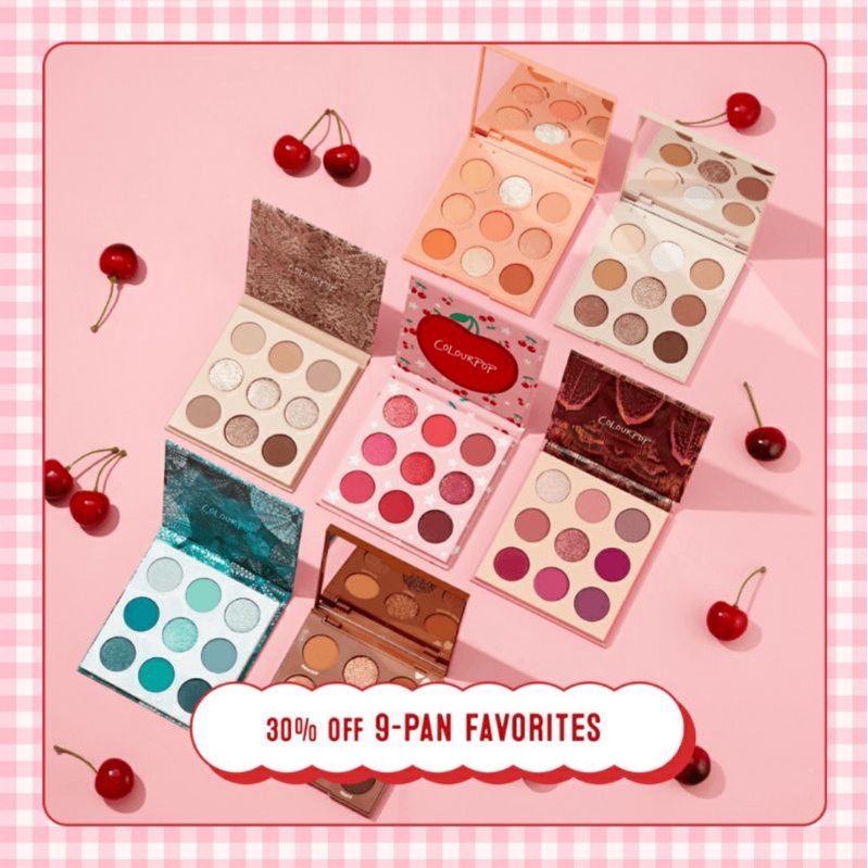 Colourpop New Launch 9 pans Eyeshadow Palette Shopee Singapore