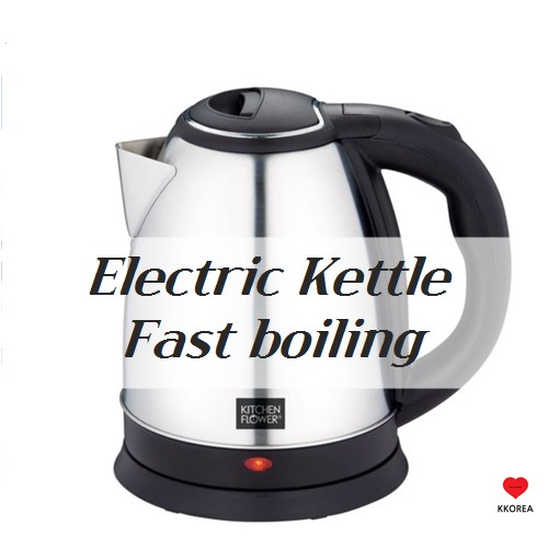 [KOREA] Stainless Steel Portable Fast, Electric Hot Water Kettle Jug