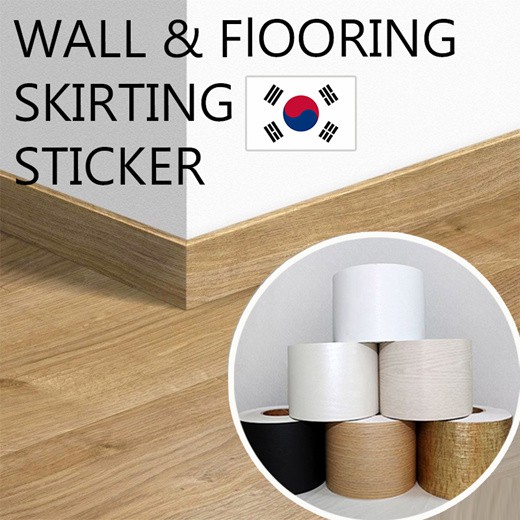 Korea Door Frame Laminate Reform Sheet Skirting Sticker Wallpaper Diy Mirror Frame Paint Photo Frame Door Sticker Shopee Singapore