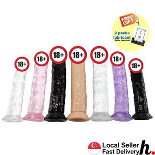 Image of Soft Jelly dildo with Suction cup
